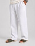 White Linen Pants