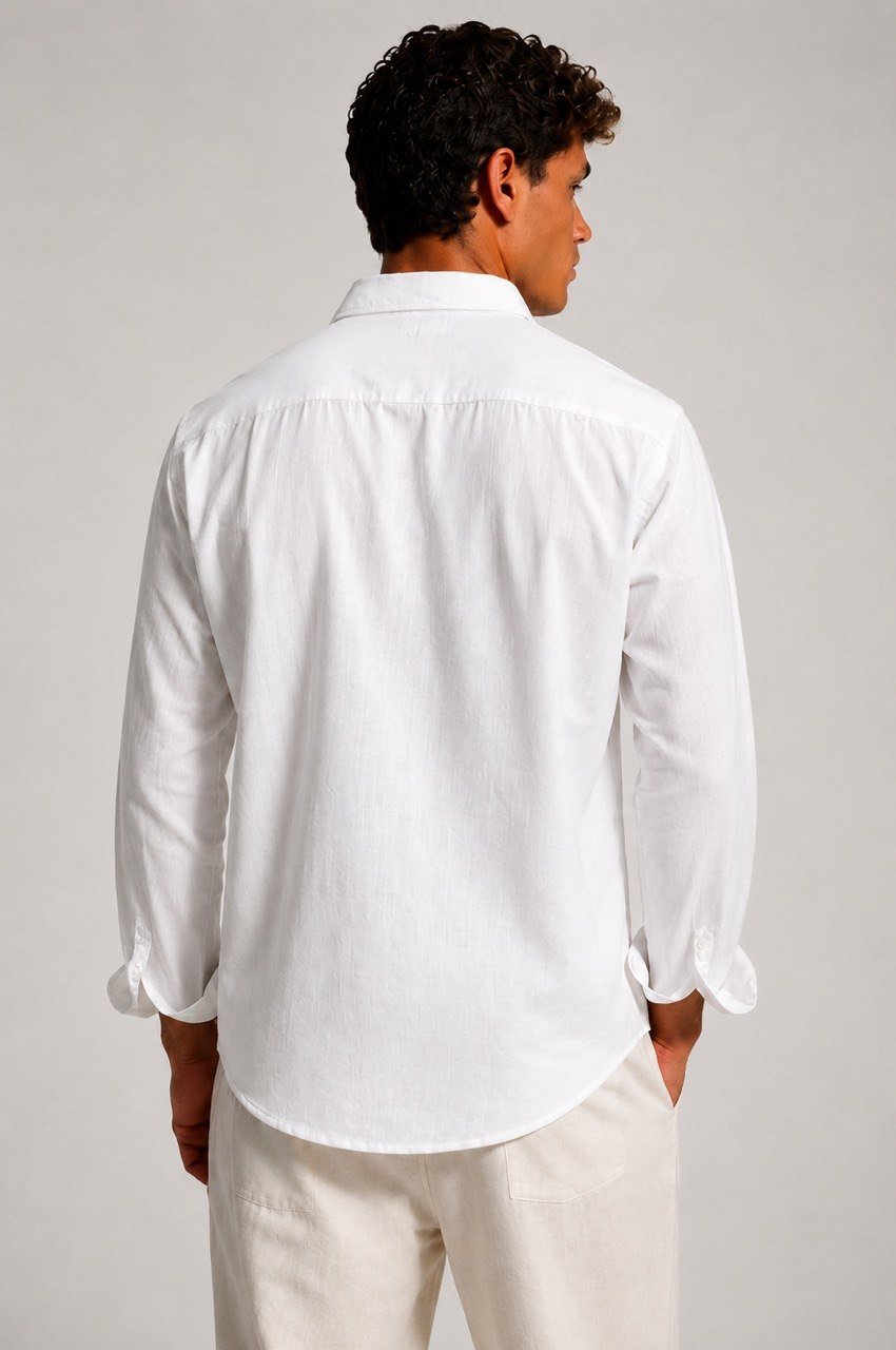 White Linen Shirt